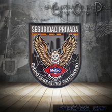 Cargar imagen en el visor de la galería, EMBLEMA DEL GRUPO OPERATIVO DE PATRIMONIO G.O.P SEGURIDAD PRIVADA