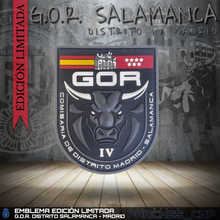 Cargar imagen en el visor de la galería, EMBLEMA DE BRAZO G.O.R. DISTRITO SALAMANCA - MADRID
