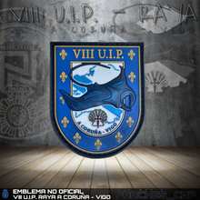 Cargar imagen en el visor de la galería, EMBLEMA BRAZO VIII U.I.P. RAYA - A CORUÑA - VIGO