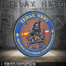 Cargar imagen en el visor de la galería, EMBLEMA CONMEMORATIVO DEL XXXVIII CURSO TEDAX AÑO 2021-2023