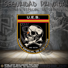 Cargar imagen en el visor de la galería, EMBLEMA BRAZO U.E.S. UNIDAD ESPECIAL DE SEGURIDAD S.P.