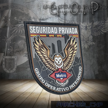 Cargar imagen en el visor de la galería, EMBLEMA DEL GRUPO OPERATIVO DE PATRIMONIO G.O.P SEGURIDAD PRIVADA