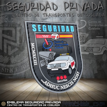 Cargar imagen en el visor de la galería, EMBLEMA SEGURIDAD PRIVADA CENTRO DE TRANSPORTES DE COSLADA