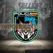 Cargar imagen en el visor de la galería, EMBLEMA CONMEMORATIVO DE LA SECCIÓN 03 DE LA PROMOCIÓN XXXVII
