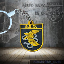 Cargar imagen en el visor de la galería, LLAVERO G.E.O. -GRUPO ESPECIAL DE OPERACIONES