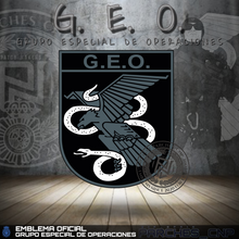 Cargar imagen en el visor de la galería, EMBLEMA GRUPO ESPECIAL DE OPERACIONES (G.E.O.)