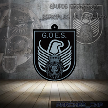 Cargar imagen en el visor de la galería, LLAVERO G.O.E.S. - GRUPOS OPERATIVOS ESPECIALES DE SEGURIDAD