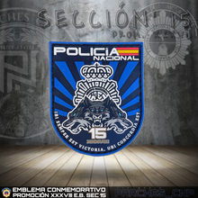 Cargar imagen en el visor de la galería, EMBLEMA CONMEMORATIVO DE LA SECCIÓN 15 DE LA PROMOCIÓN XXXVIII