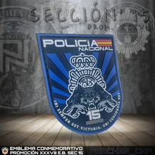 Cargar imagen en el visor de la galería, EMBLEMA CONMEMORATIVO DE LA SECCIÓN 15 DE LA PROMOCIÓN XXXVIII