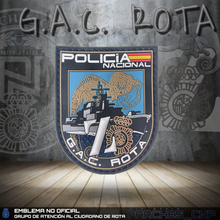 Cargar imagen en el visor de la galería, EMBLEMA DE BRAZO DEL G.A.C DE LA COMISARÍA DE ROTA