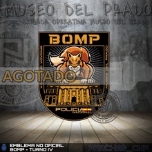 Cargar imagen en el visor de la galería, EMBLEMA BRAZO BRIGADA OPERATIVA MUSEO DEL PRADO (BOMP) TURNO IV