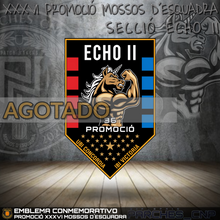 Cargar imagen en el visor de la galería, EMBLEMA PROMOCIÓ XXXVI MOSSOS D´ESQUADRA SECC ECHO II AÑO 2023