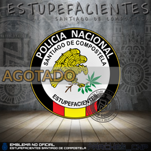 Cargar imagen en el visor de la galería, EMBLEMA ESTUPEFACIENTES SANTIAGO DE COMPOSTELA