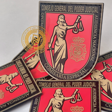 Cargar imagen en el visor de la galería, EMBLEMA BRAZO TRIBUNAL SUPREMO - AUDIENCIA NACIONAL -  CGPJ