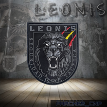 Cargar imagen en el visor de la galería, EMBLEMA DE BRAZO G.O.P. LEONIS SEGURIDAD PRIVADA