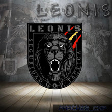 Cargar imagen en el visor de la galería, EMBLEMA DE BRAZO G.O.P. LEONIS SEGURIDAD PRIVADA