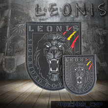 Cargar imagen en el visor de la galería, EMBLEMA DE BRAZO G.O.P. LEONIS SEGURIDAD PRIVADA