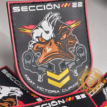 Cargar imagen en el visor de la galería, EMBLEMA CONMEMORATIVO DE LA SECCIÓN 22 DE LA PROMOCIÓN XXXVIII