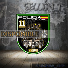 Cargar imagen en el visor de la galería, EMBLEMA CONMEMORATIVO DE LA SECCIÓN 11 DE LA PROMOCIÓN XXXVII