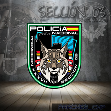 Cargar imagen en el visor de la galería, EMBLEMA CONMEMORATIVO DE LA SECCIÓN 03 DE LA PROMOCIÓN XXXVII