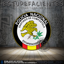 Cargar imagen en el visor de la galería, EMBLEMA ESTUPEFACIENTES SANTIAGO DE COMPOSTELA