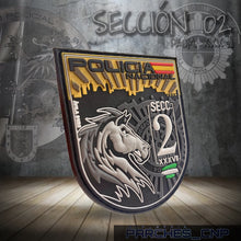 Cargar imagen en el visor de la galería, EMBLEMA CONMEMORATIVO DE LA SECCIÓN 02 DE LA PROMOCIÓN XXXVII