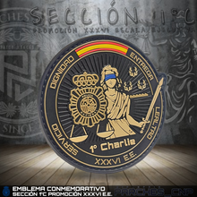 Cargar imagen en el visor de la galería, EMBLEMA CONMEMORATIVO SECCIÓN 1C PROMOCION XXXVI ESCALA EJECUTIVA