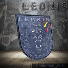 Cargar imagen en el visor de la galería, EMBLEMA DE BRAZO G.O.P. LEONIS SEGURIDAD PRIVADA