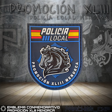 Cargar imagen en el visor de la galería, EMBLEMA CONMEMORATIVO PROMOCIÓN XLIII DE LAS POLICIAS LOCALES DE MENORCA - BALEARES