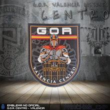 Cargar imagen en el visor de la galería, PARCHE DE BRAZO DEL G.O.R. DISTRITO CENTRO - VALENCIA