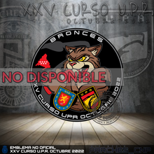 Cargar imagen en el visor de la galería, EMBLEMA CONMEMORATIVO CURSO XXV U.P.R. BRONCES OCT 2022