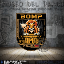 Cargar imagen en el visor de la galería, EMBLEMA BRAZO BRIGADA OPERATIVA MUSEO DEL PRADO (BOMP) TURNO IV