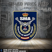 Cargar imagen en el visor de la galería, EMBLEMA SERVICIO MEDIOS AÉREOS