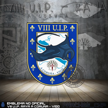 Cargar imagen en el visor de la galería, EMBLEMA BRAZO VIII U.I.P. RAYA - A CORUÑA - VIGO