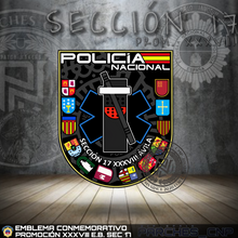 Cargar imagen en el visor de la galería, EMBLEMA CONMEMORATIVO DE LA SECCIÓN 17 DE LA PROMOCIÓN XXXVIII