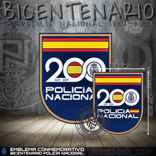 Cargar imagen en el visor de la galería, EMBLEMA OFICIAL BICENTENARIO DE LA POLICÍA NACIONAL 1824-2024