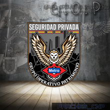 Cargar imagen en el visor de la galería, EMBLEMA DEL GRUPO OPERATIVO DE PATRIMONIO G.O.P SEGURIDAD PRIVADA