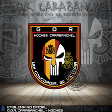 Cargar imagen en el visor de la galería, EMBLEMA G.O.R. CARABANCHEL NOCHES