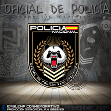 Cargar imagen en el visor de la galería, EMBLEMA CONMEMORATIVO PROMOCIÓN XXXI OFICIAL DE POLICÍA 2022/23
