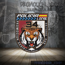 Cargar imagen en el visor de la galería, EMBLEMA CONMEMORATIVO PROMOCIÓN XXXIV POLICÍA LOCAL DE TOLEDO