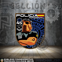Cargar imagen en el visor de la galería, EMBLEMA CONMEMORATIVO DE LA SECCIÓN 45 DE LA PROMOCIÓN XXXVIII