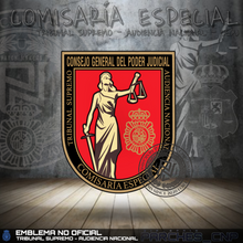 Cargar imagen en el visor de la galería, EMBLEMA BRAZO TRIBUNAL SUPREMO - AUDIENCIA NACIONAL -  CGPJ