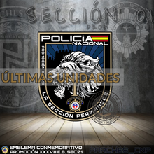 Cargar imagen en el visor de la galería, EMBLEMA CONMEMORATIVO DE LA SECCIÓN 01 DE LA PROMOCIÓN XXXVIII