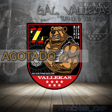 Cargar imagen en el visor de la galería, PARCHE DE BRAZO G.A.C. VALLEKAS TURNO D