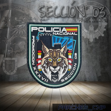 Cargar imagen en el visor de la galería, EMBLEMA CONMEMORATIVO DE LA SECCIÓN 03 DE LA PROMOCIÓN XXXVII