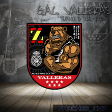 Cargar imagen en el visor de la galería, PARCHE DE BRAZO G.A.C. VALLEKAS TURNO D