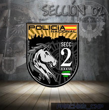 Cargar imagen en el visor de la galería, EMBLEMA CONMEMORATIVO DE LA SECCIÓN 02 DE LA PROMOCIÓN XXXVII