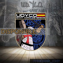 Cargar imagen en el visor de la galería, EMBLEMA U.D.Y.C.O. SANT ADRIÀ DE BESÒS
