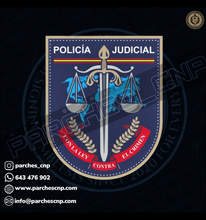 Cargar imagen en el visor de la galería, EMBLEMA OFICIAL POLICIA JUDICIAL