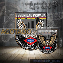 Cargar imagen en el visor de la galería, EMBLEMA DEL GRUPO OPERATIVO DE PATRIMONIO G.O.P SEGURIDAD PRIVADA